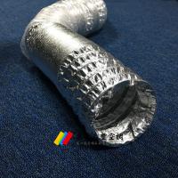 【管徑80mm】防火鋁箔玻纖布通風軟管，抽油煙通風軟管，排煙風管